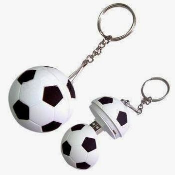 Memoria USB llavero-balon-de-futbol - Cdtarjeta185 Football USB stick.jpg